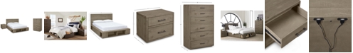 Furniture Brandon Storage Platform Bedroom Furniture, 3-Pc. Set (California King Bed, Chest & Nightstand), Created for Macy's